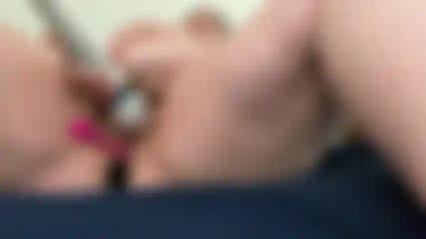 Butt plug e tip vibe con bacchetta.