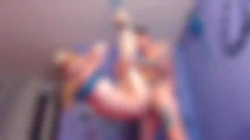 suspendedbondagpussyfuck creampie