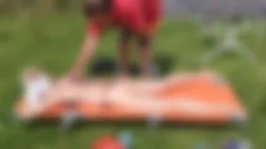 outdoor body massage