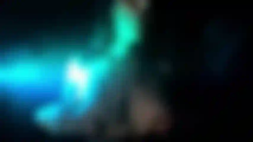 Spettacolo di colori e fumo.